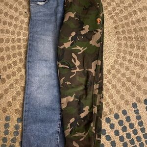 Ralph Lauren Blue and Camouflage boys Jeans and joggers